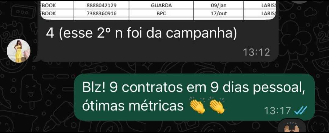Resultado de cliente 1